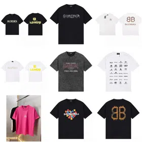 Balenciaga's new top-of-the-line short-sleeved T-shirt-5178  